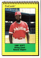 1991 ProCards Tony Scott #3502
