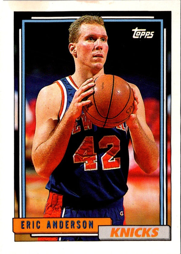 1992 Topps Eric Anderson #259 Rookie