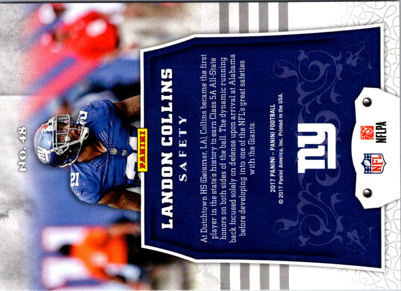 2016 Panini Instant Landon Collins