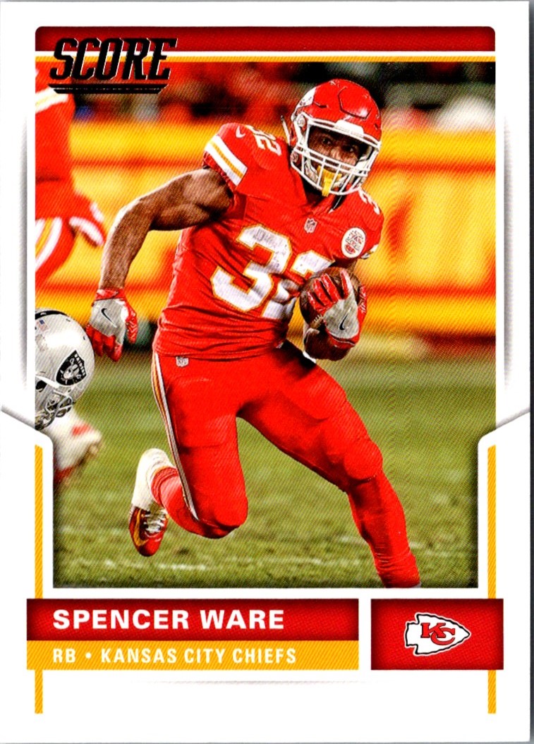 2017 Score Spencer Ware