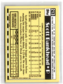1990 Topps Tiffany Scott Bankhead