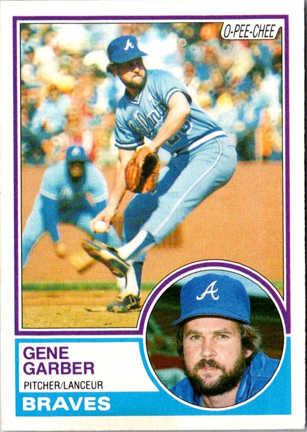 1983 O-Pee-Chee Gene Garber #255