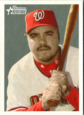 2006 Bowman Heritage Nick Johnson #48