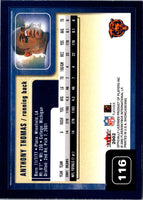 2002 Fleer Showcase Anthony Thomas #116
