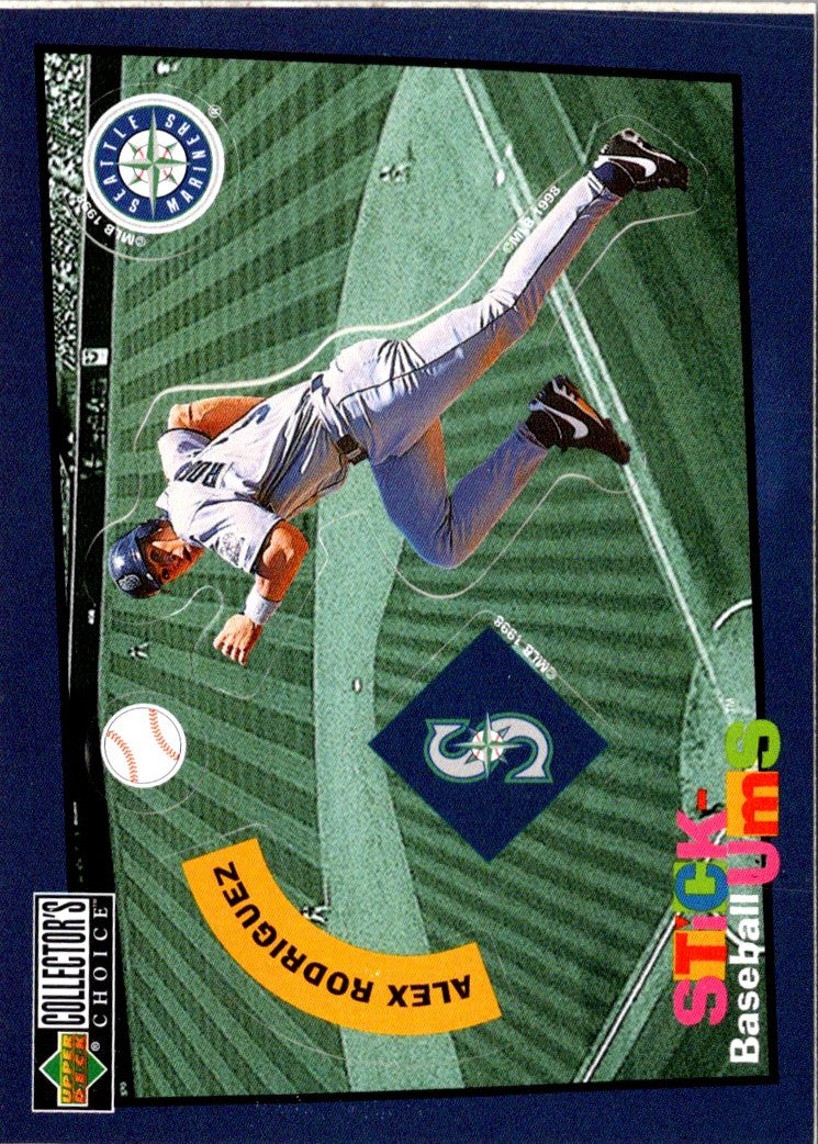 1998 Collector's Choice Stickums Alex Rodriguez
