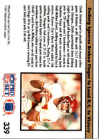1991 Pro Set Todd McNair/Steve DeBerg #339