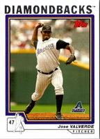 2004 Topps Jose Valverde #606
