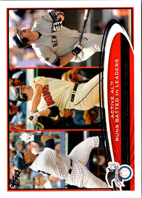 2012 Topps Red Alex Rodriguez/Jim Thome/Jason Giambi #324