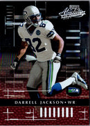 2001 Playoff Absolute Memorabilia Darrell Jackson