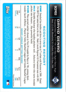 2009 Bowman Chrome Prospects David Genao