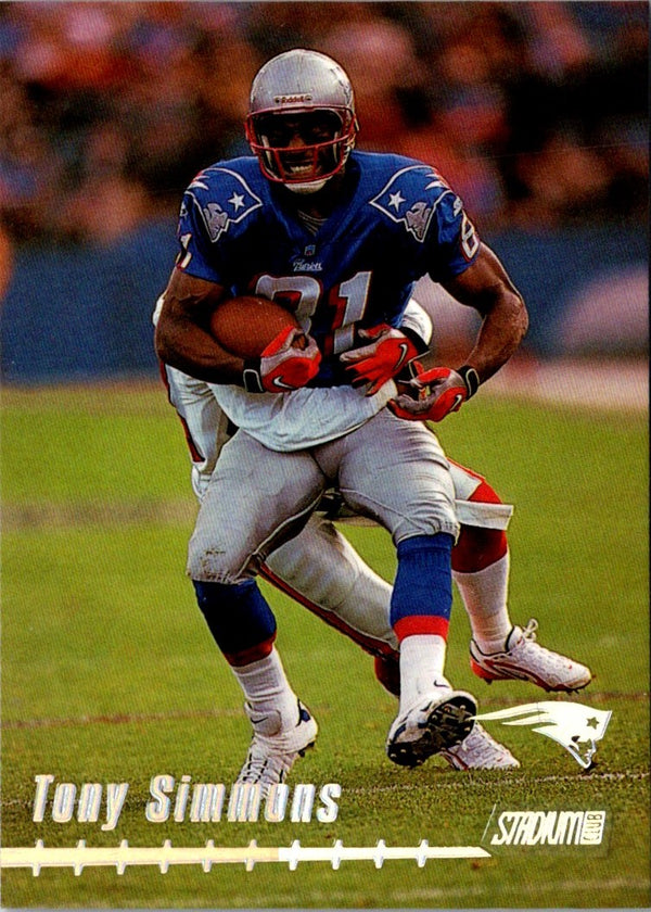 1999 Stadium Club Tony Simmons #42