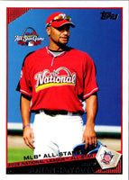 2009 Topps Updates & Highlights Gold Border Johan Santana #UH244