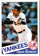 1985 Topps Omar Moreno