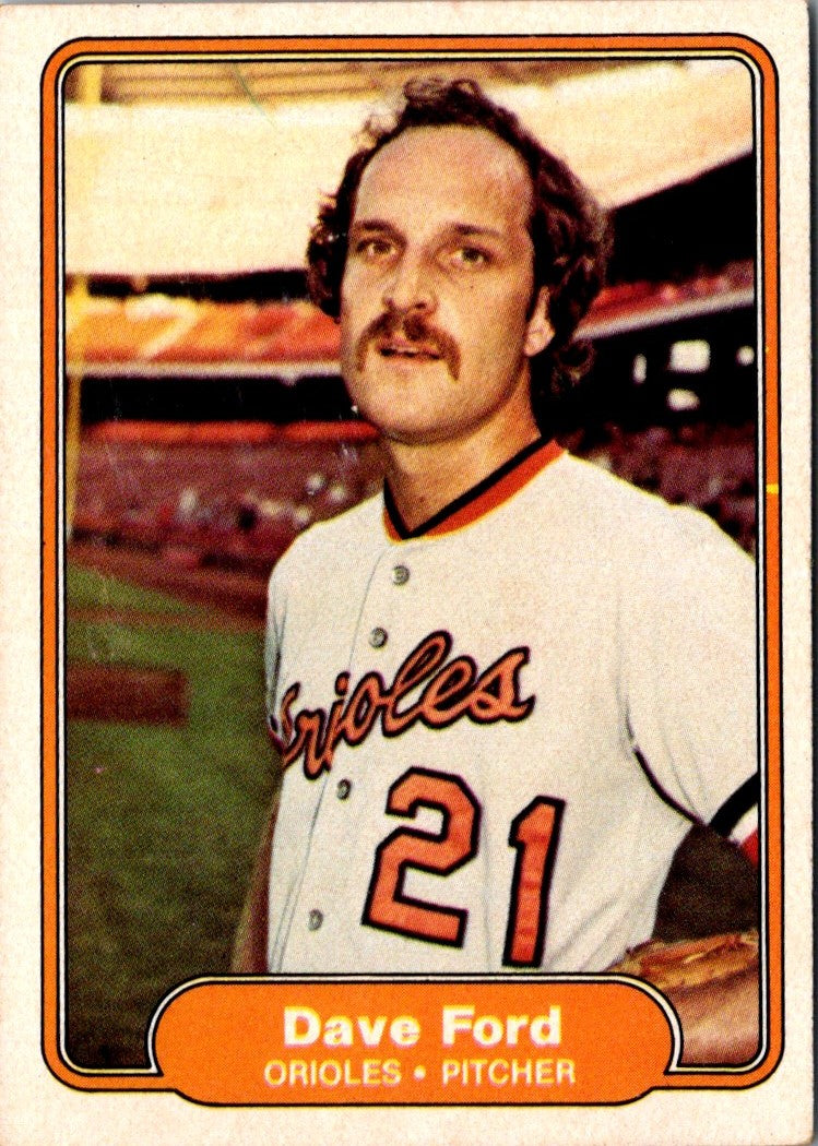 1982 Fleer Dave Ford