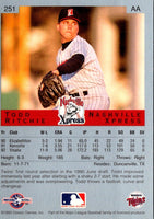 1993 Classic Best Todd Ritchie #251