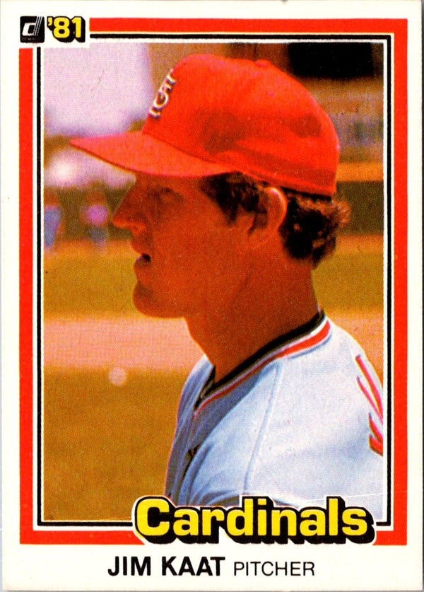 1981 Donruss Jim Kaat #536