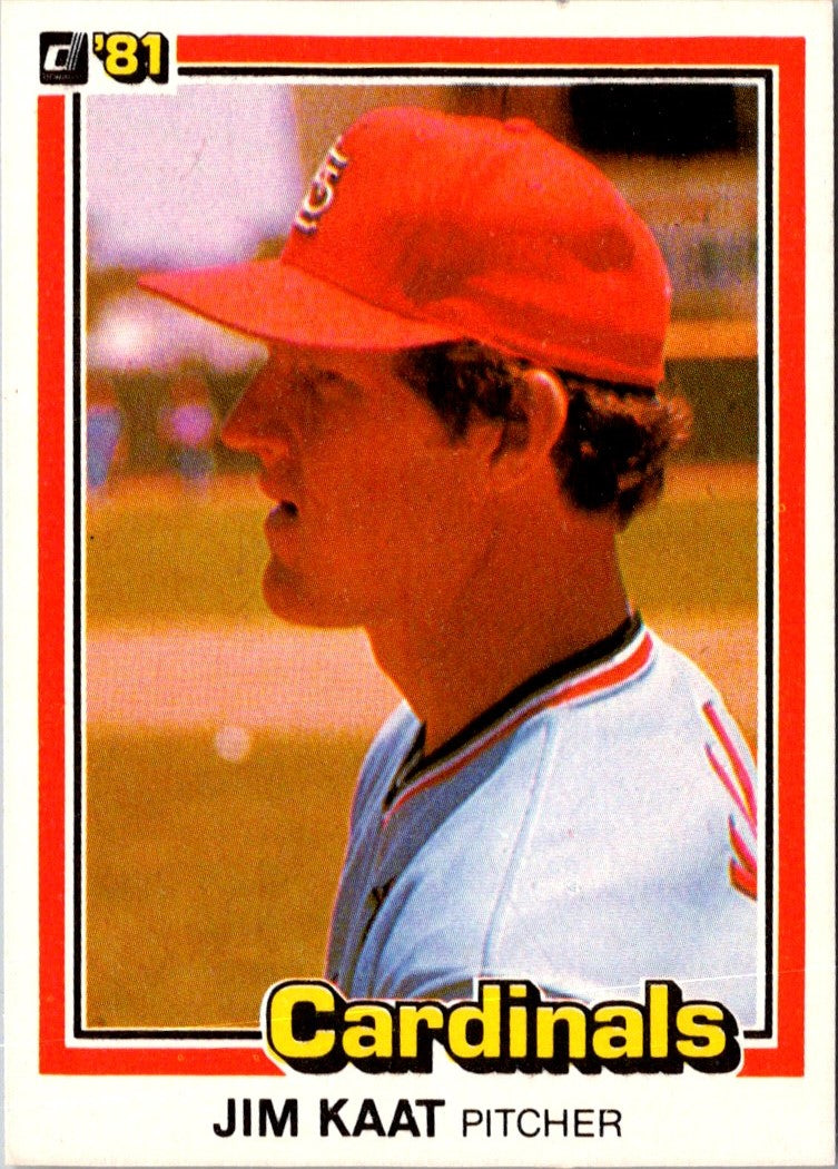 1981 Donruss Jim Kaat