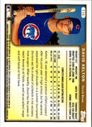 1999 Topps Traded Rookies David Kelton