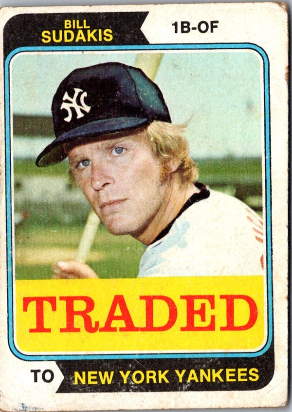 1974 Topps Traded Bill Sudakis #63T