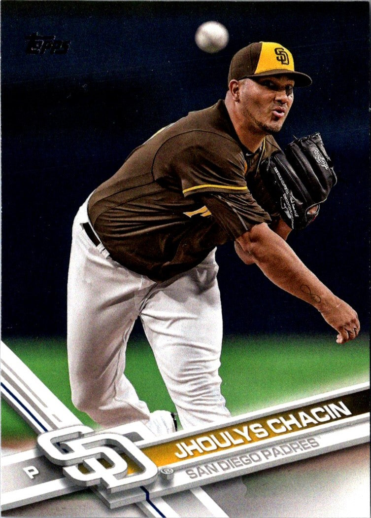 2017 Topps Update Jhoulys Chacin