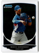 2013 Bowman Chrome Prospects Marco Hernandez