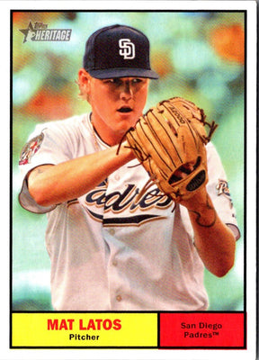 2010 Topps Heritage Mat Latos #213