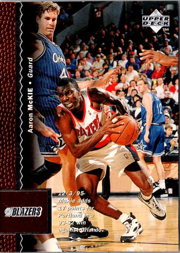 1996 Upper Deck Aaron McKie #100