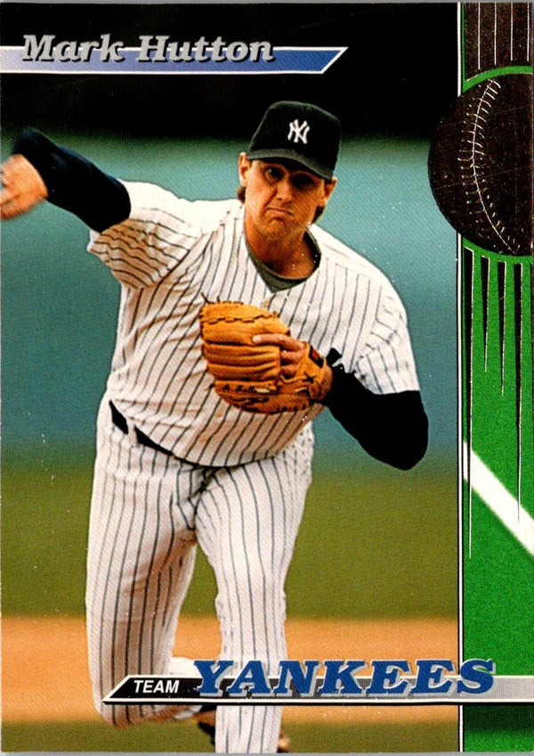 1993 Stadium Club New York Yankees Mark Hutton #24