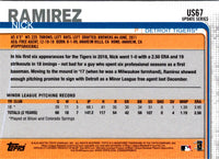 2019 Topps Update Nick Ramirez #US67 Rookie