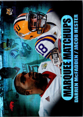 2008 Press Pass SE Marquee Matchups Darren McFadden/Jacob Hester #MM-10