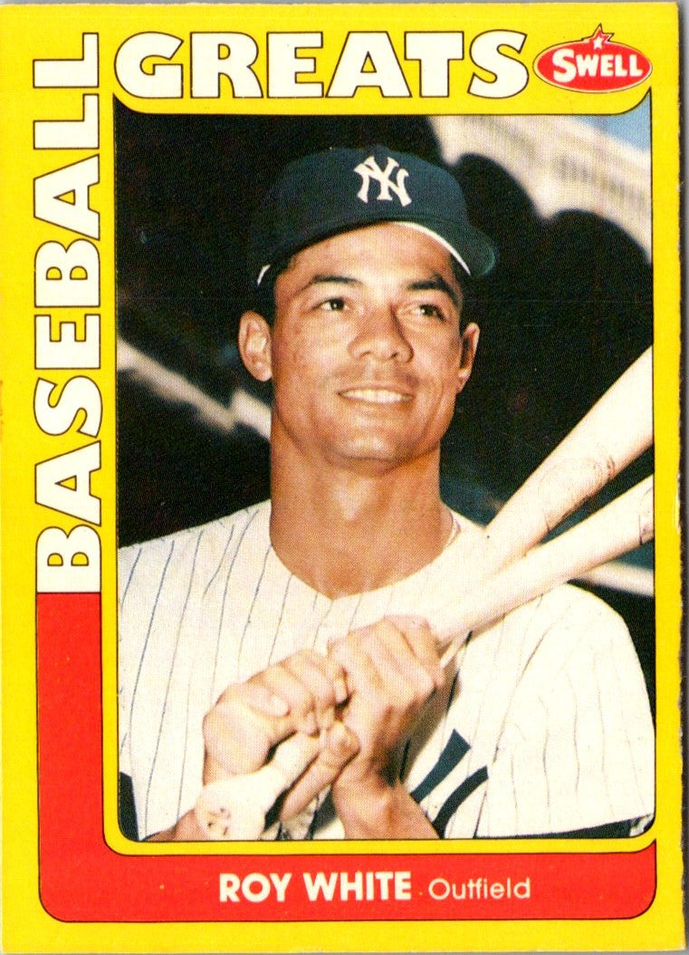 1991 Swell Baseball Greats Roy White