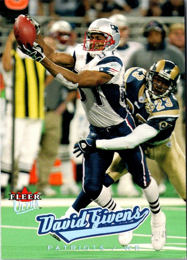 2005 Ultra David Givens #93