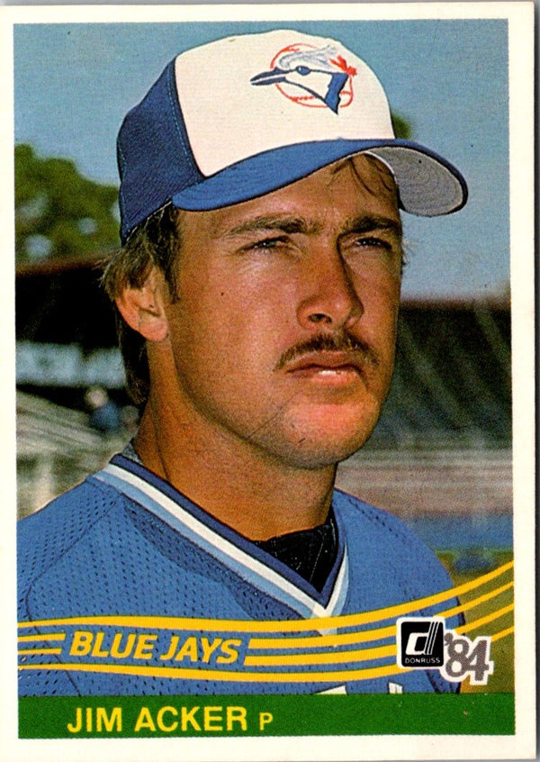 1984 Donruss Jim Acker #146 Rookie