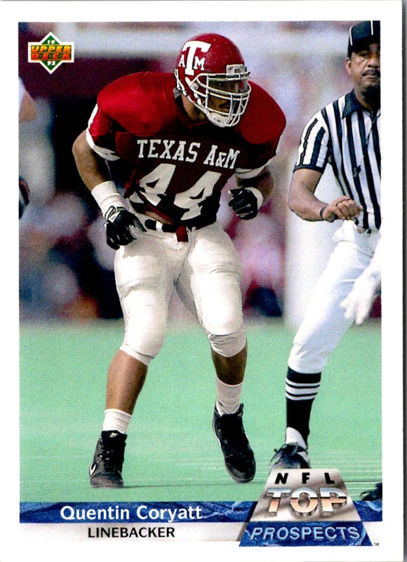 1992 Upper Deck Quentin Coryatt #G10