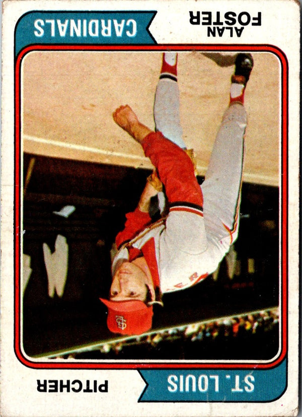 1974 Topps Alan Foster #442