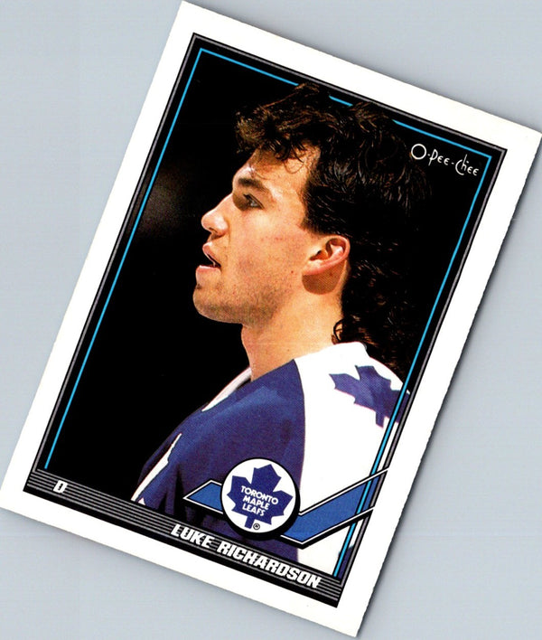 1991 O-Pee-Chee Luke Richardson #351