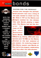 1998 Score First Pitch Barry Bonds #11