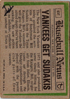 1974 Topps Traded Bill Sudakis #63T