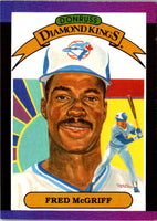 1989 Diamond Kings Fred McGriff #16