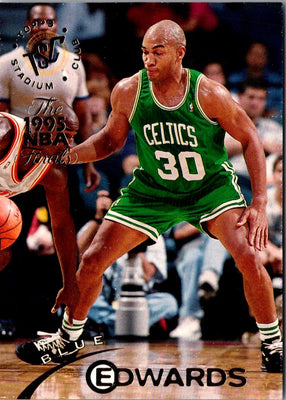 1994 Stadium Club Super Teams NBA Finals Blue Edwards #221