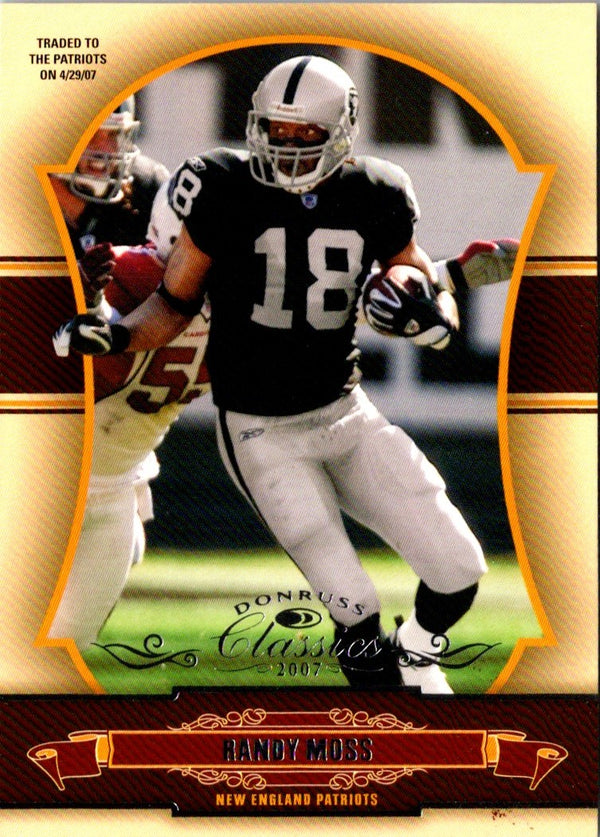 2007 Donruss Classics Randy Moss #73