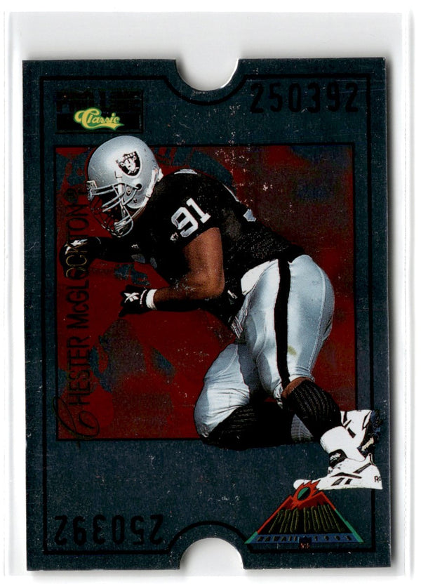 1995 Pro Line Bowl Chester McGlockton #PB-14