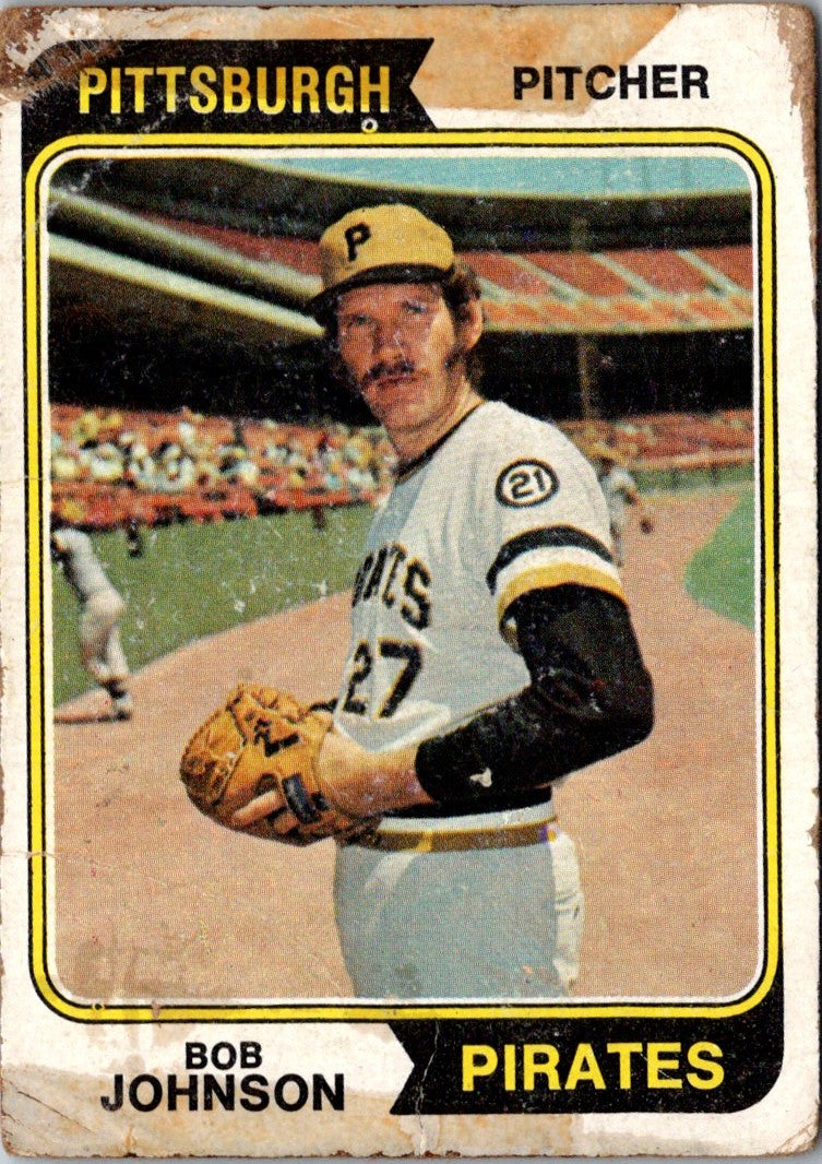 1974 Topps Bob Johnson