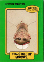 1972 Laughlin Great Feats of Baseball George Sisler #5