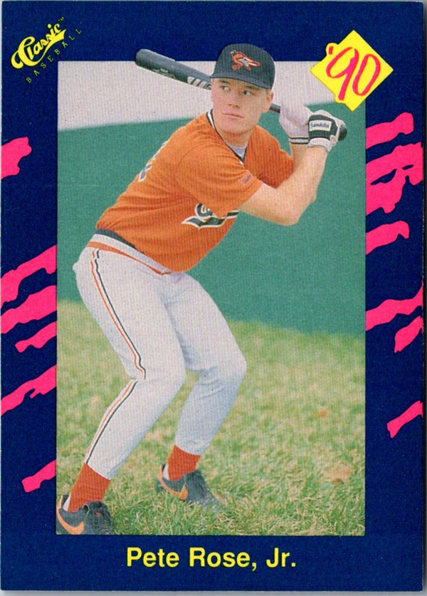 1990 Classic Blue Pete Rose Jr. #75