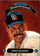 1992 Donruss Diamond Kings Fred McGriff