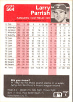 1985 Fleer Larry Parrish #564