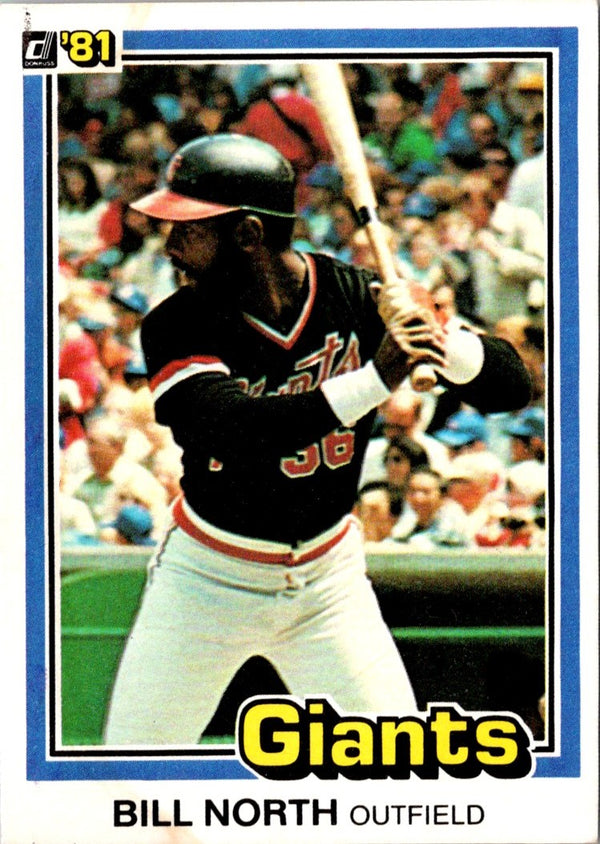 1981 Donruss Bill North #76