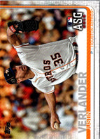 2019 Topps Update Justin Verlander #US96