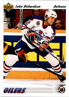1991 Upper Deck Luke Richardson #522